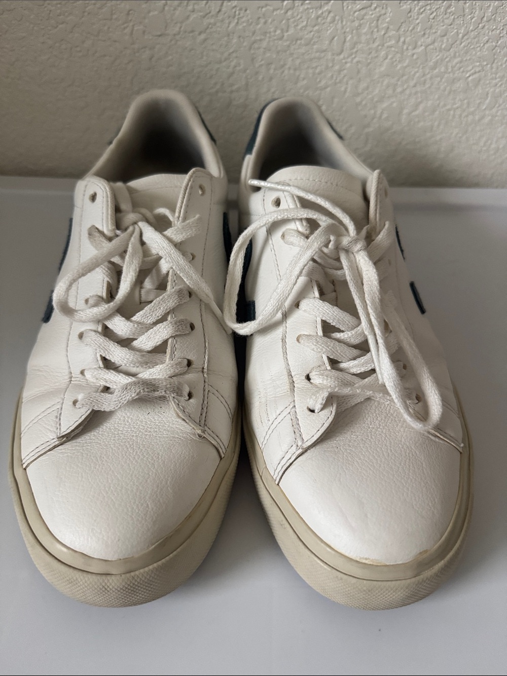 VEJA CAMPO LEATHER WHITE CALIFORNIA Size 11 - Picture 3 of 6